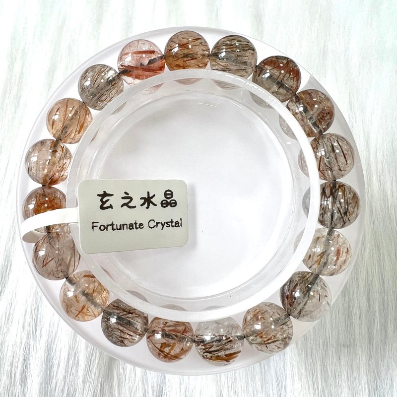 黑金超七手串 | 水晶 | 水晶手串 | 水晶手链 | 水晶手链 - 手链/手环 - 水晶 金色