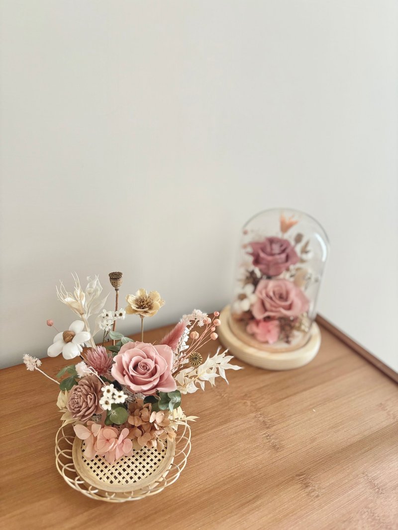 sueing_blossom 永生玫瑰名片架  永生玫瑰 干燥花 永生花 - 干燥花/捧花 - 植物．花 