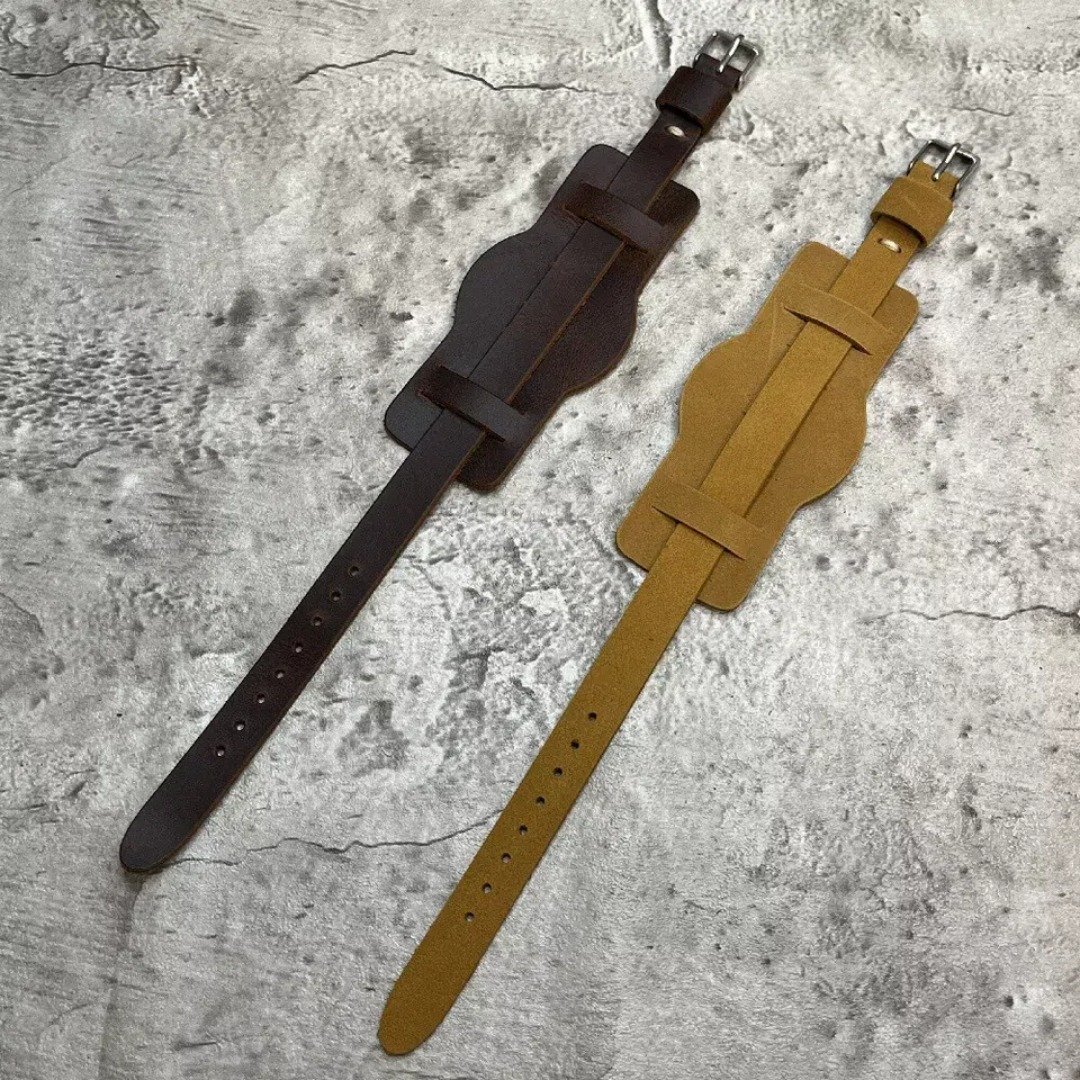Timeless Watchband 军人款 牛皮 腕表带 小尺寸 磨砂皮 10/12MM - 表带 - 真皮 多色