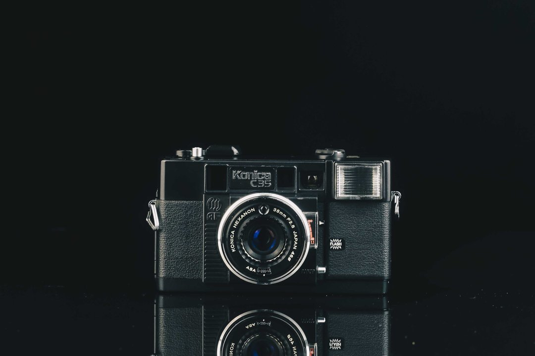 Konica C35 AF #8868 #135底片相机 - 相机 - 其他金属 黑色