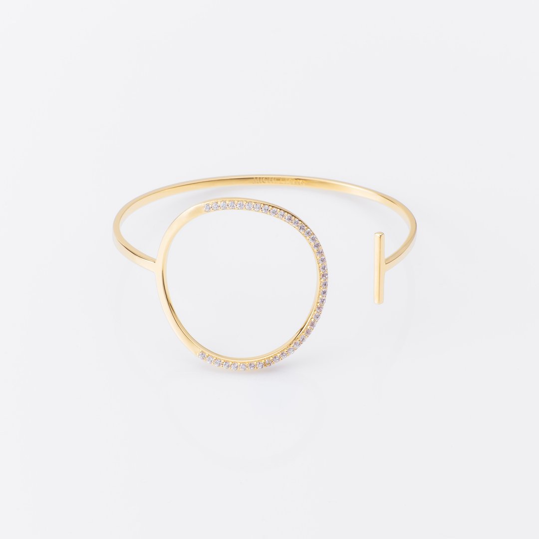 时尚内敛 / Verra cuff - 手链/手环 - 其他金属 金色