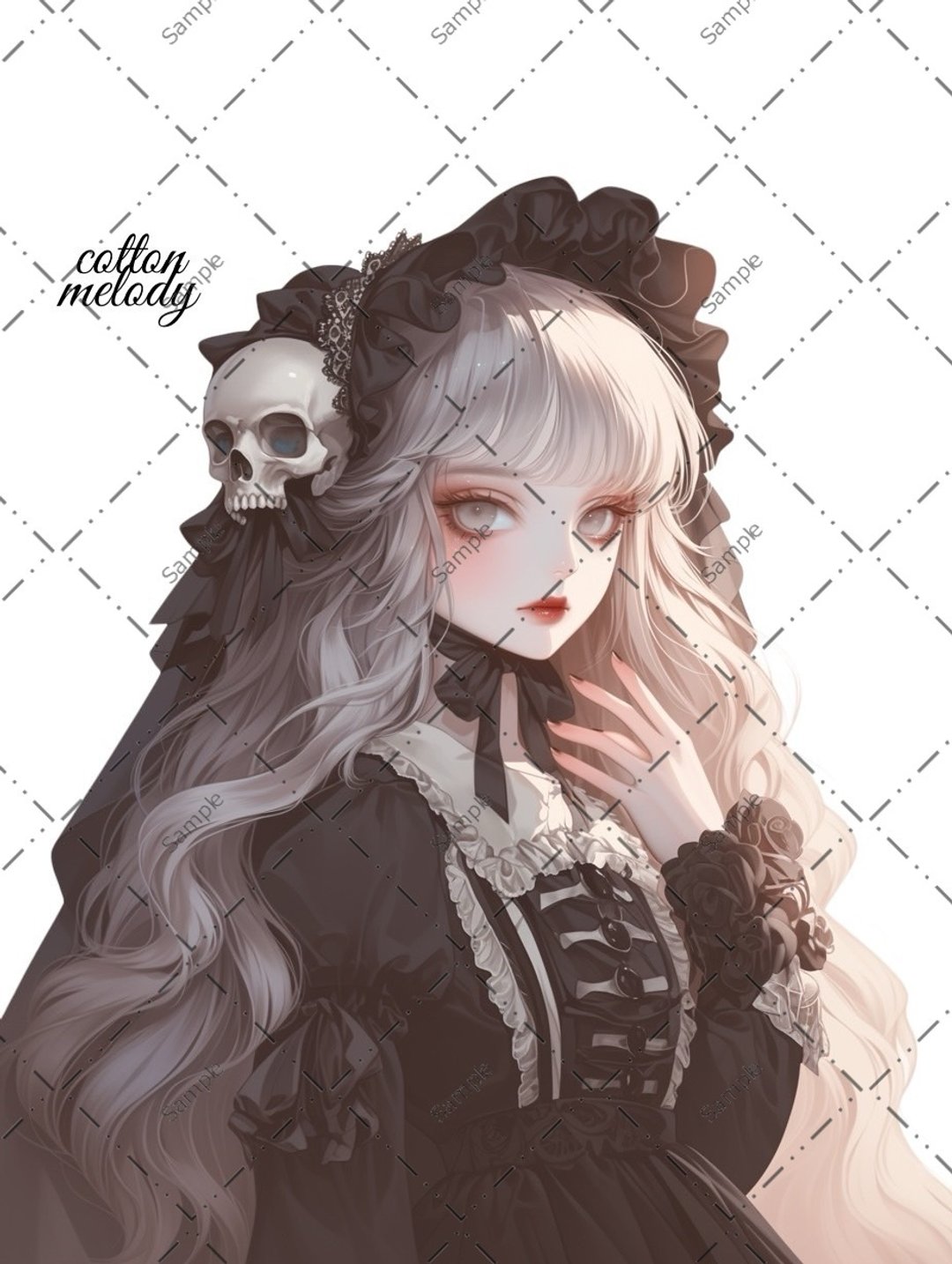 原创贴纸 no.1576 人物贴纸 原创贴纸 人物贴纸 女孩贴纸 原创人物贴纸 - 贴纸 - 纸 