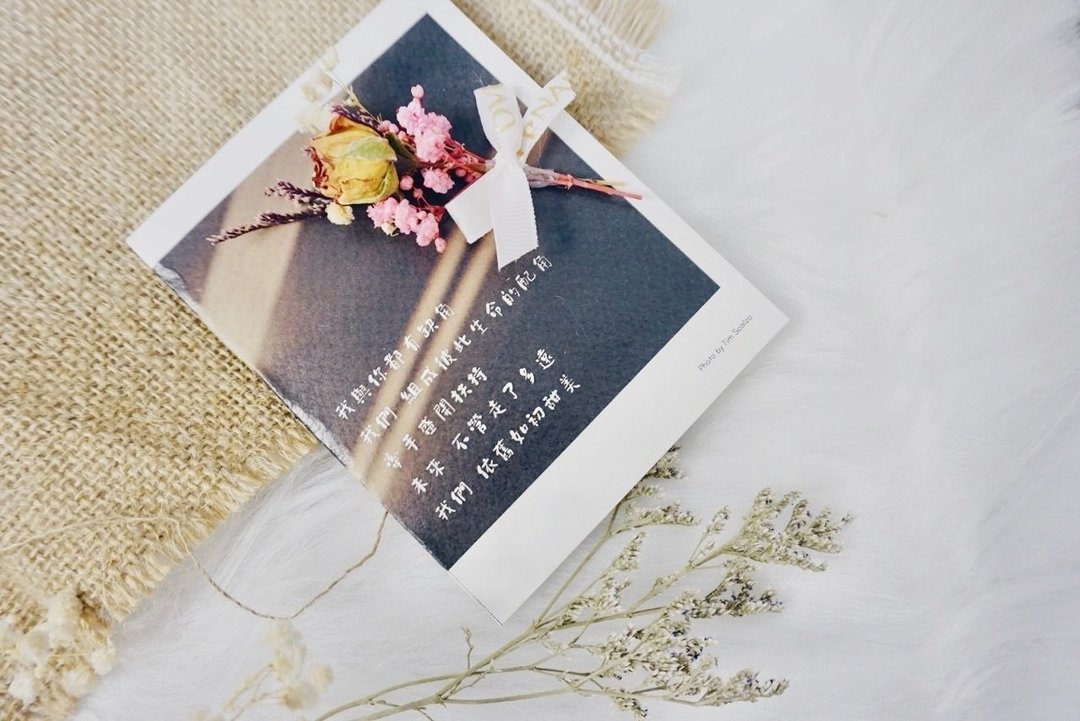 【花艺贺卡-裳缺款】干燥花卡片 - 卡片/明信片 - 纸 紫色