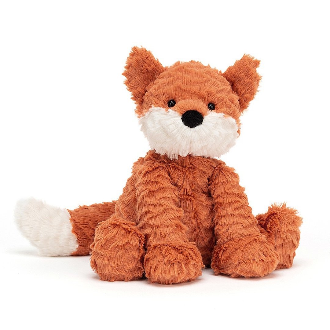 Fuddlewuddle Fox 23cm 小狐狸 - 玩偶/公仔 - 聚酯纤维 咖啡色