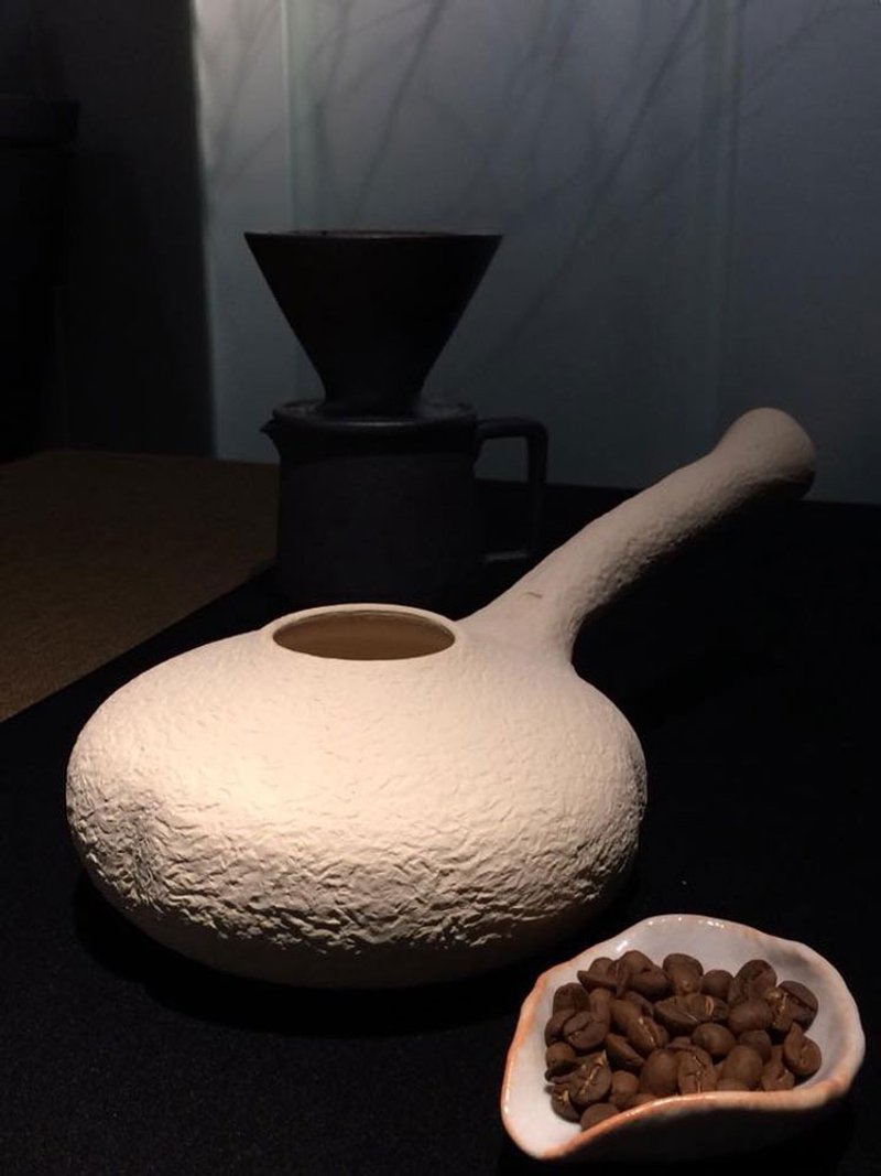 【陶摇壶】手持式烘焙壶 - 咖啡壶/周边 - 陶 