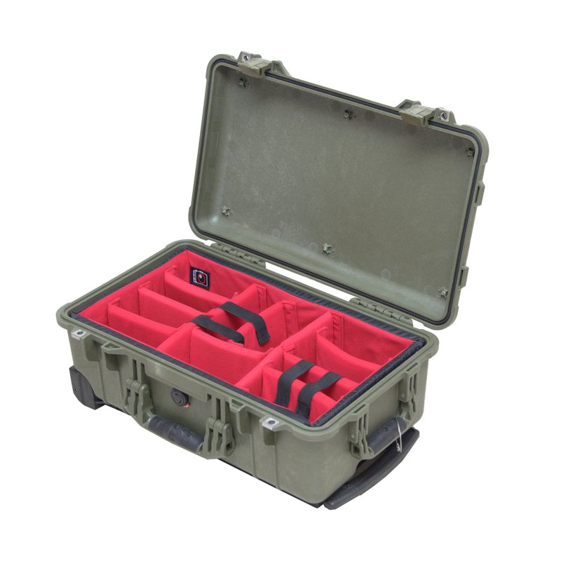 摄影师专用 红色 派力肯 Pelican1510 IM2500 5800 内胆间隔 - 相机包/相机袋 - 防水材质 红色