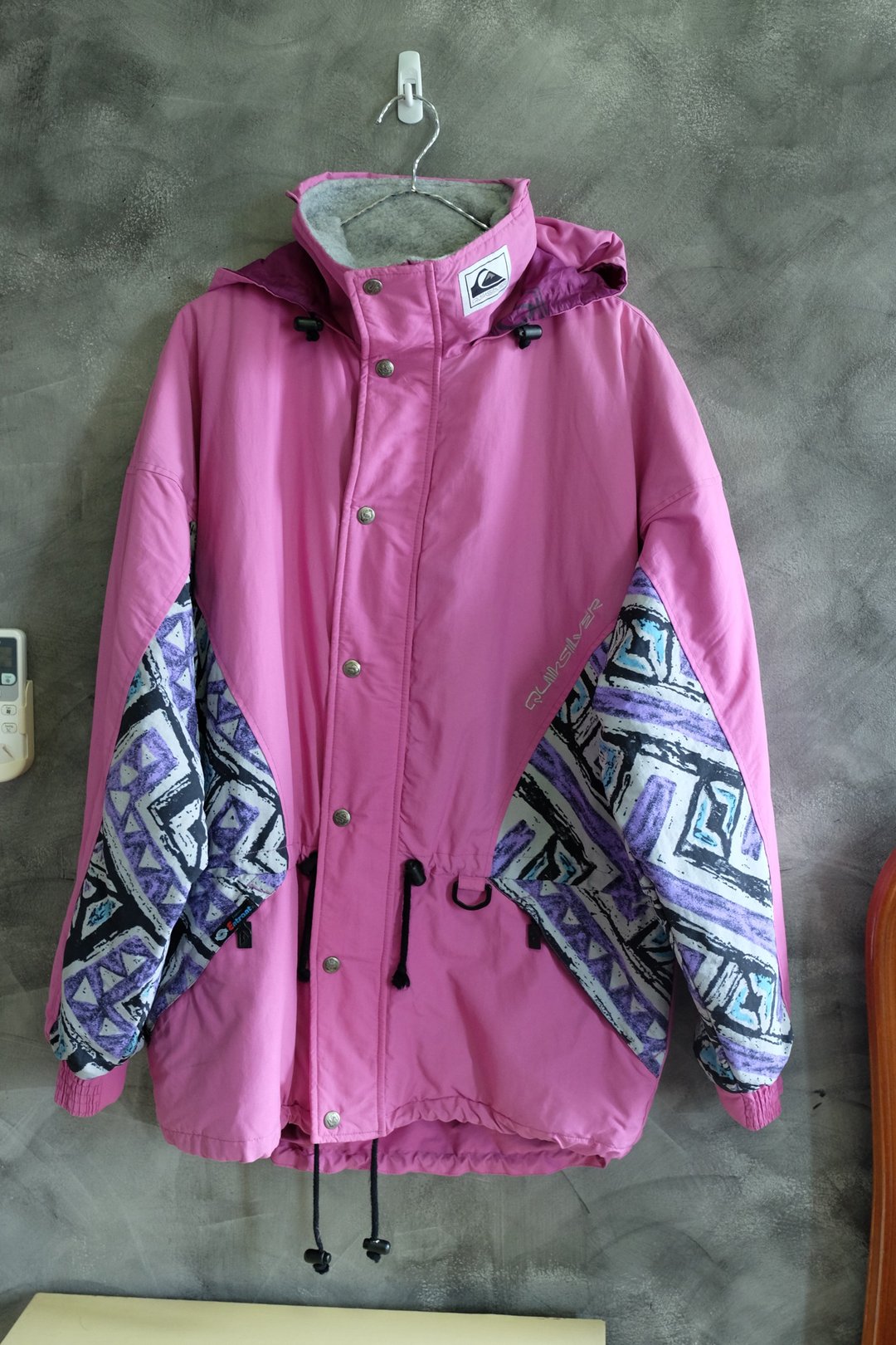 Vintage 90s Quiksilver Winter Gear Jacket - 男装外套 - 聚酯纤维 