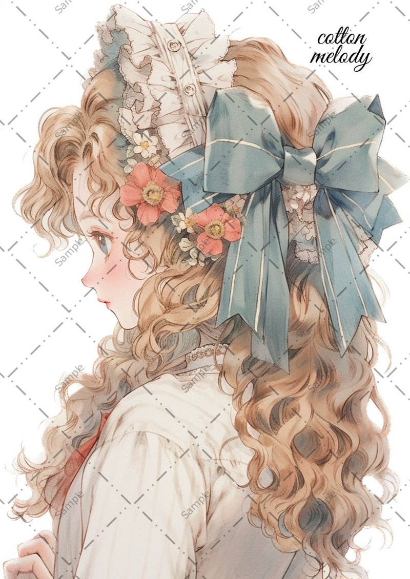 原创贴纸 No.10 人物贴纸 原创贴纸 人物贴纸 女孩贴纸 原创人物贴纸 - 贴纸 - 纸 