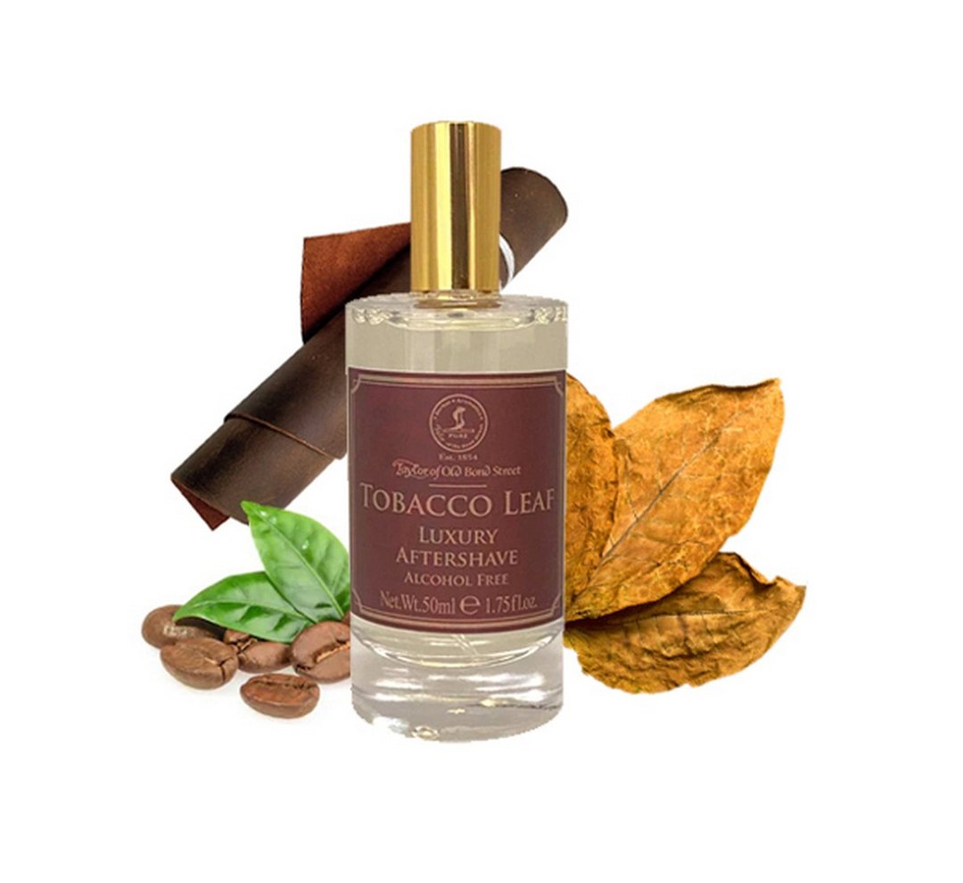 Taylor Tobacco Leaf Aftershave Lotion烘焙菸叶胡后水(50ml) - 男性清洁护肤品 - 其他材质 多色