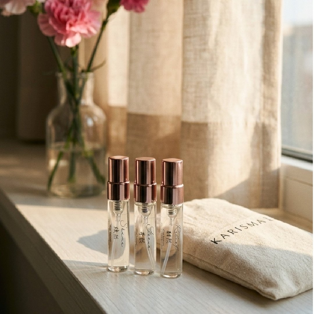 KARISMA Daily Ritual Set 24 小时纯粹日常组 经典入门香 - 香薰/精油/线香 - 玻璃 