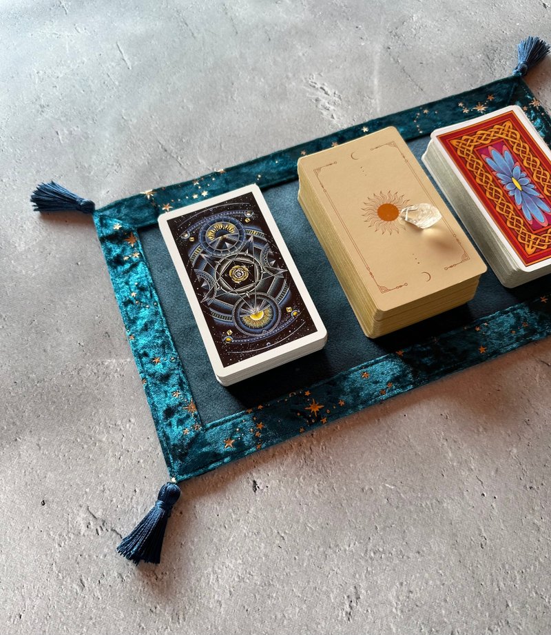 塔罗布　tarot mat 　tarot cloth  Made in JAPAN - 餐垫/桌巾 - 其他人造纤维 