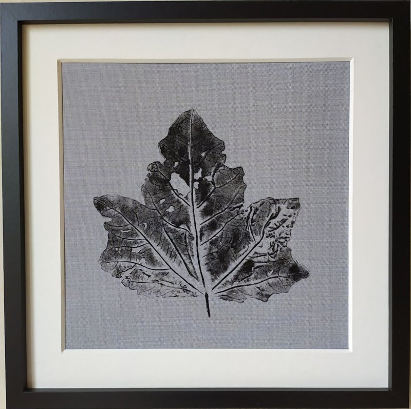 限量版 与秋对话 系列画作。银杨树叶。 - 墙贴/壁贴 - 压克力 多色