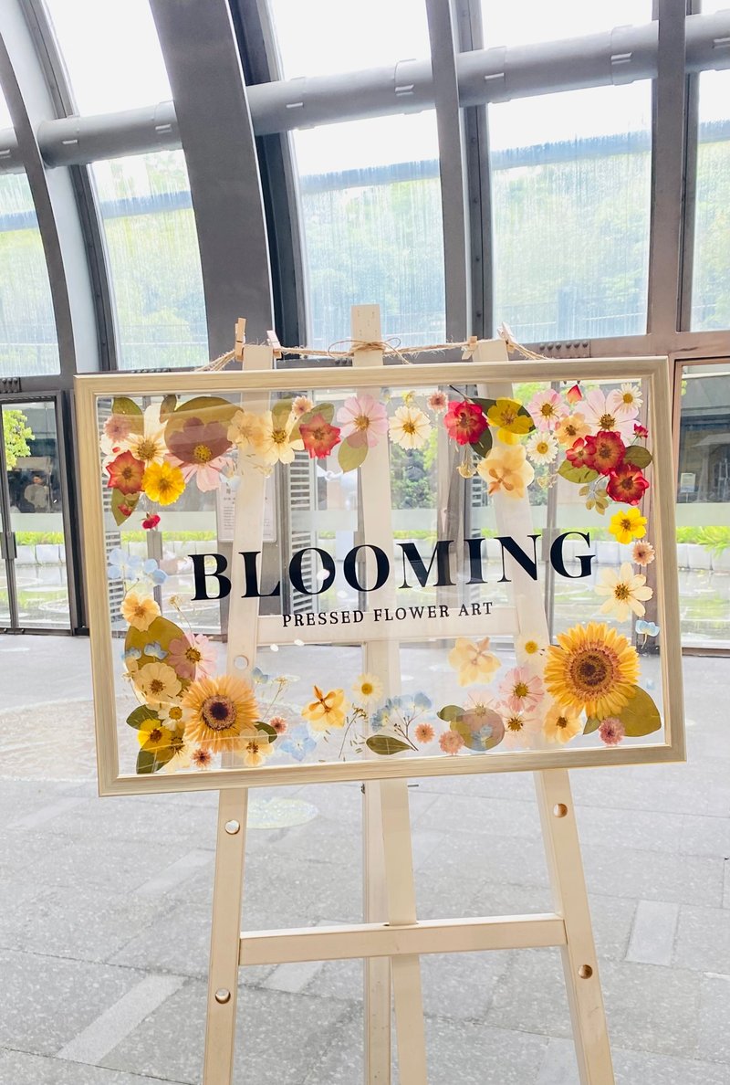 押花看板/压花/装饰/押花相框/压花招牌//flowerlogo/商用招牌 - 画框/相框 - 植物．花 多色