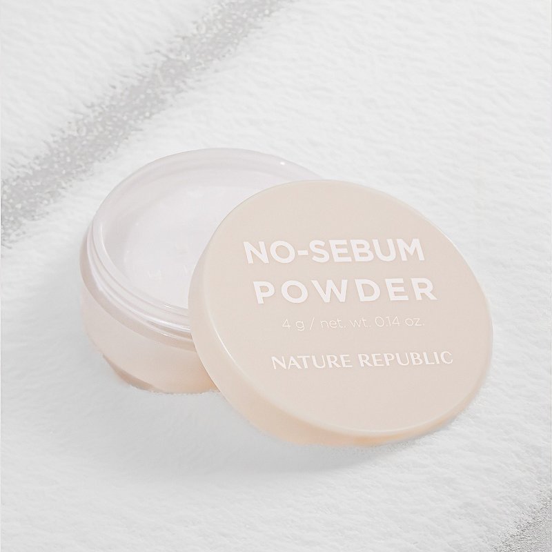 Nature Republic 茶树控油定妆蜜粉 蜜粉  透明肌肤蜜粉 - 4g - 粉饼/散粉 - 其他材质 