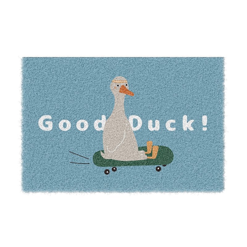 冲鸭刮泥地垫 - 地垫/地毯 - 聚酯纤维 蓝色