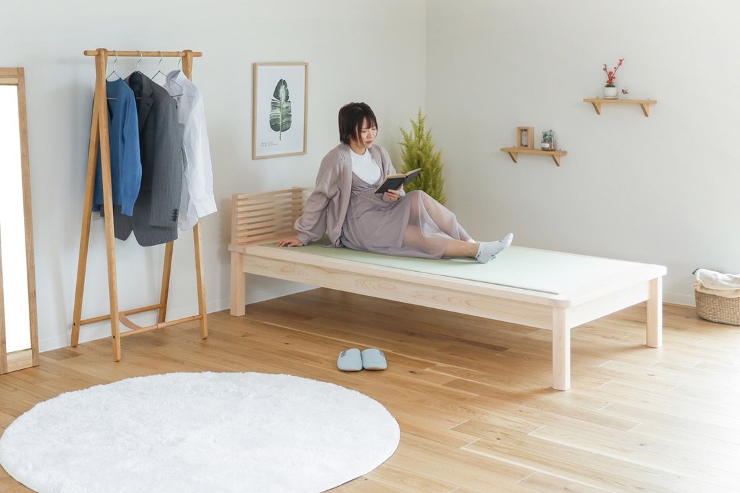 飞驒家具 飞驒Forest 榻榻米床 - 寝具 - 木头 咖啡色
