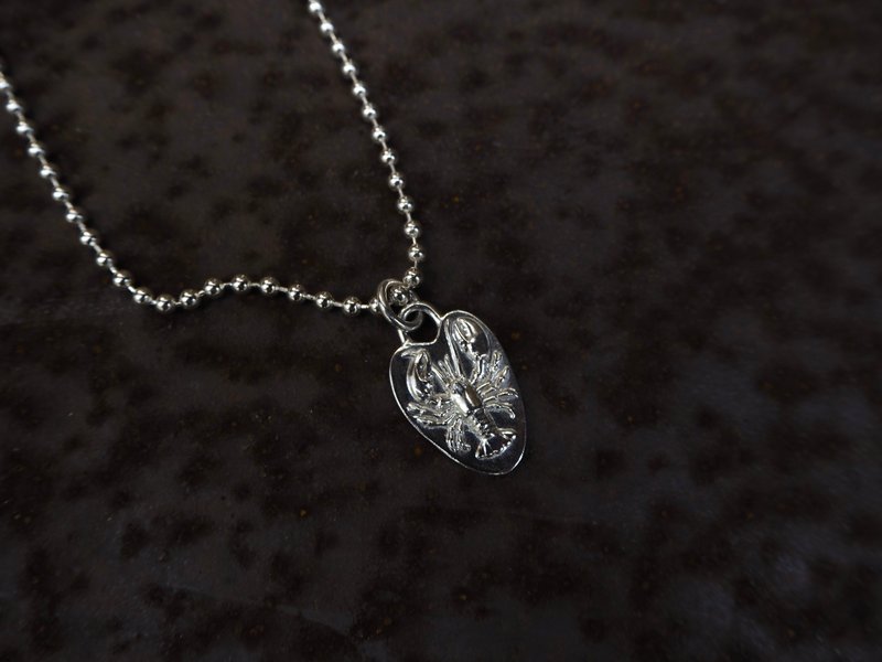 The Lobster-龙虾纯银长链 - 项链 - 纯银 