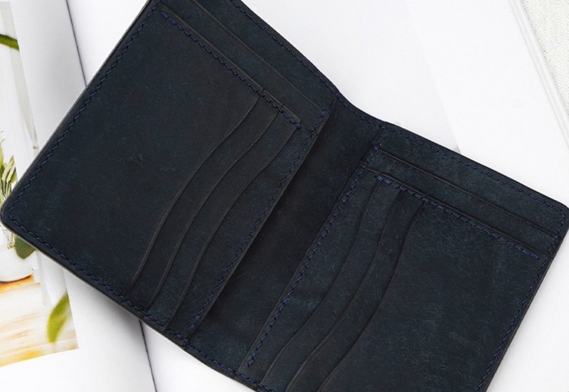 簡約手作 多卡位牛皮零钱包 - 其他 - 真皮 