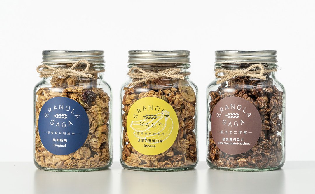 【玻璃瓶装 220克】坚果燕麦片GRANOLA - 谷物麦片 - 新鲜食材 