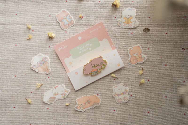 困熊珐琅手帐夹 - 其他 - 铜/黄铜 