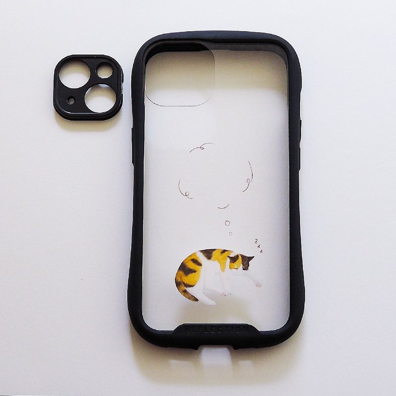 梦见猫咪 握把式 iPhone 保护壳 - 手机壳/手机套 - 塑料 透明