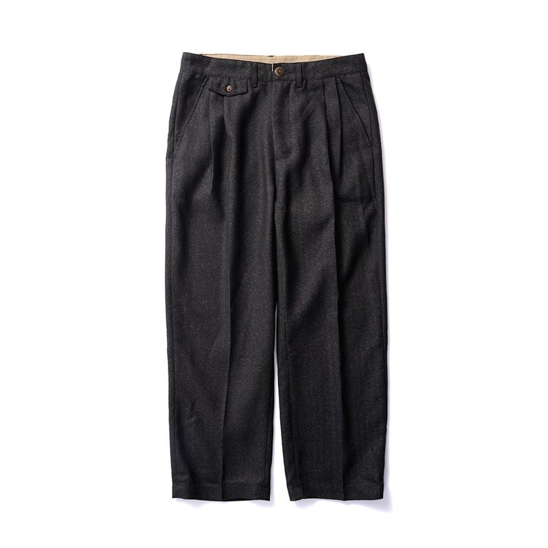 2 Tack Trousers - 黑色 Black - 男士长裤 - 棉 