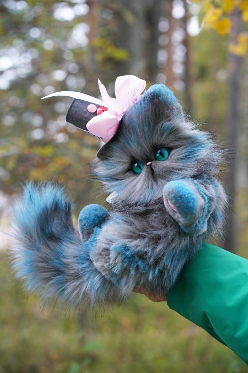 柴郡猫 - 玩偶/公仔 - 其他材质 灰色