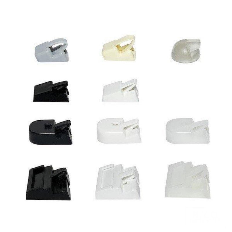 Ring clip type ring display 5 piece set 5 types - 收纳用品 - 塑料 白色