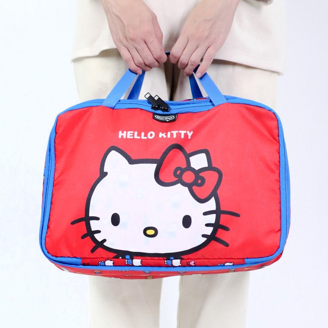murmur 手提衣物袋 (大)│hello kitty (经典红) - 手提包/手提袋 - 聚酯纤维 多色