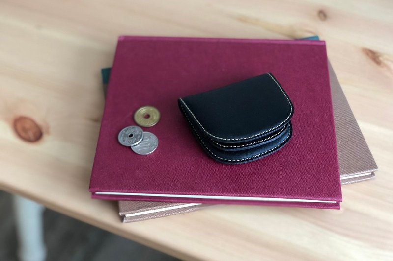 日本制【DIGNITY 零钱包】革职人 日本制ヌメ革 马蹄型 散纸包 - 零钱包 - 真皮 多色