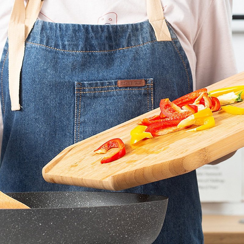 【Taste Plus】悦味 天然楠竹 竹制砧板 切菜板 料理砧板 40x28cm - 厨房用具 - 其他材质 卡其色