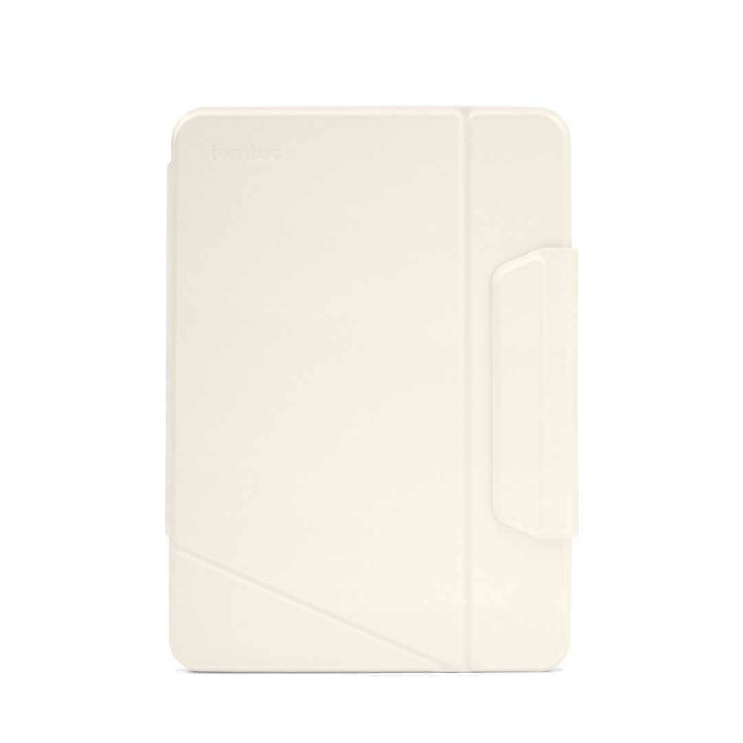 Tomtoc磁吸双面夹 白 适用10.9寸 iPad Air、11 /12.9寸 iPad Pro - 平板/电脑保护壳 - 人造皮革 白色