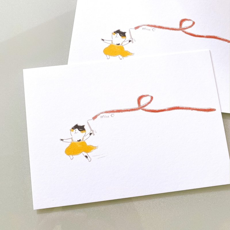 Free / 明信片 - 卡片/明信片 - 纸 白色