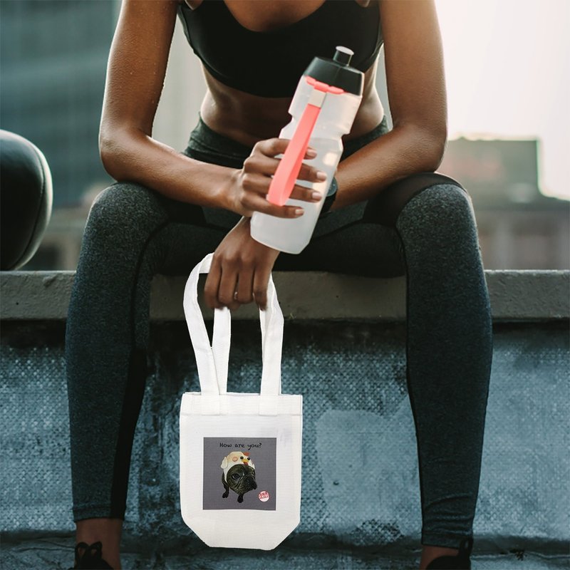 【定制化】环保 手提饮料袋  | 图案只供参考 - 随行杯提袋/水壶袋 - 聚酯纤维 