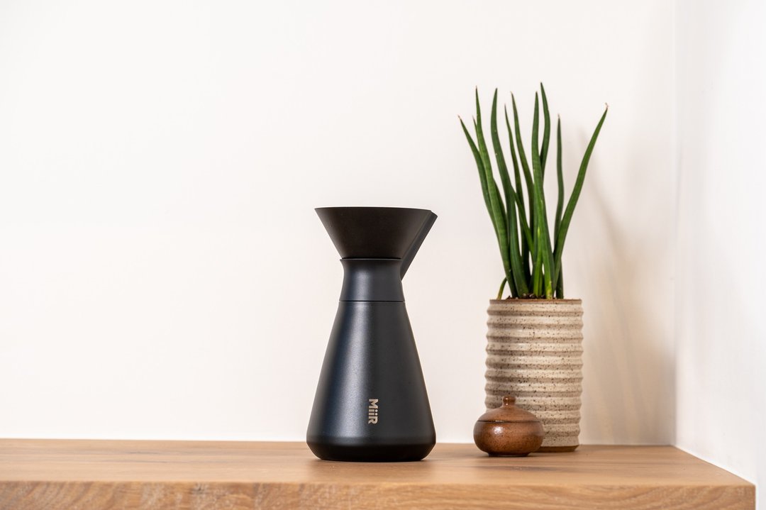 MiiR Carafe 双层真空 保温 经典手冲 咖啡滤壶 33oz/1.0L 经典黑 - 咖啡壶/周边 - 不锈钢 黑色