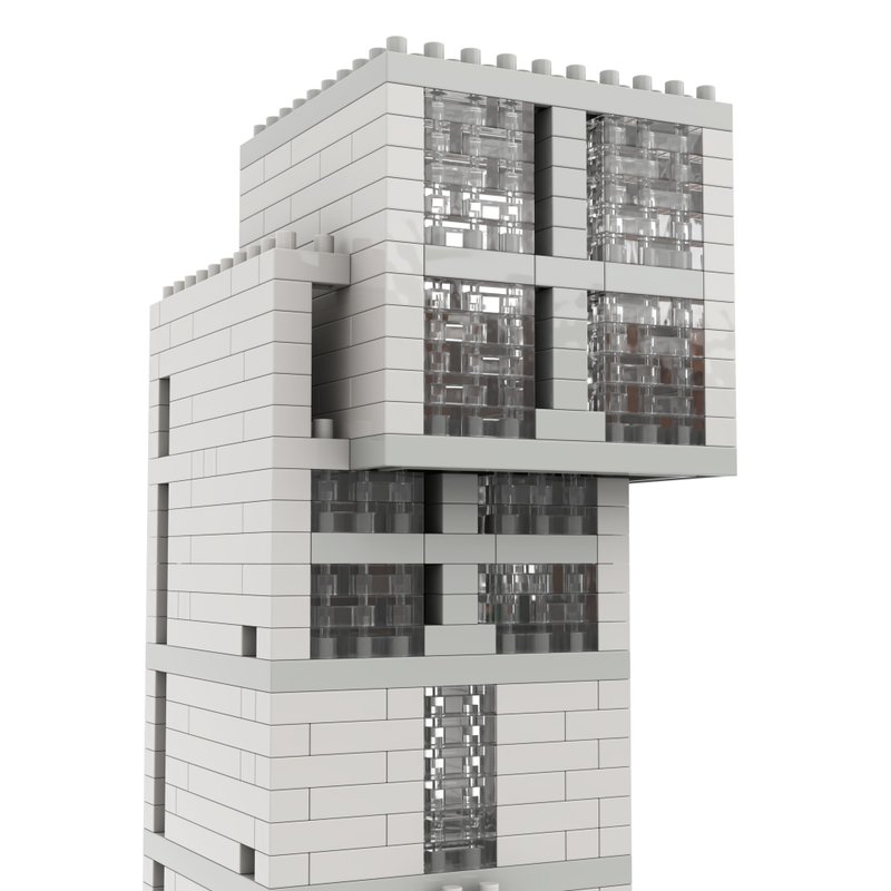 Archbrick 4x4 混凝土住宅微积木 (安藤忠雄) - 摆饰 - 塑料 多色
