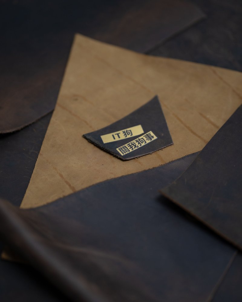 文字系列 箔色转印贴 - 贴纸 - 塑料 金色