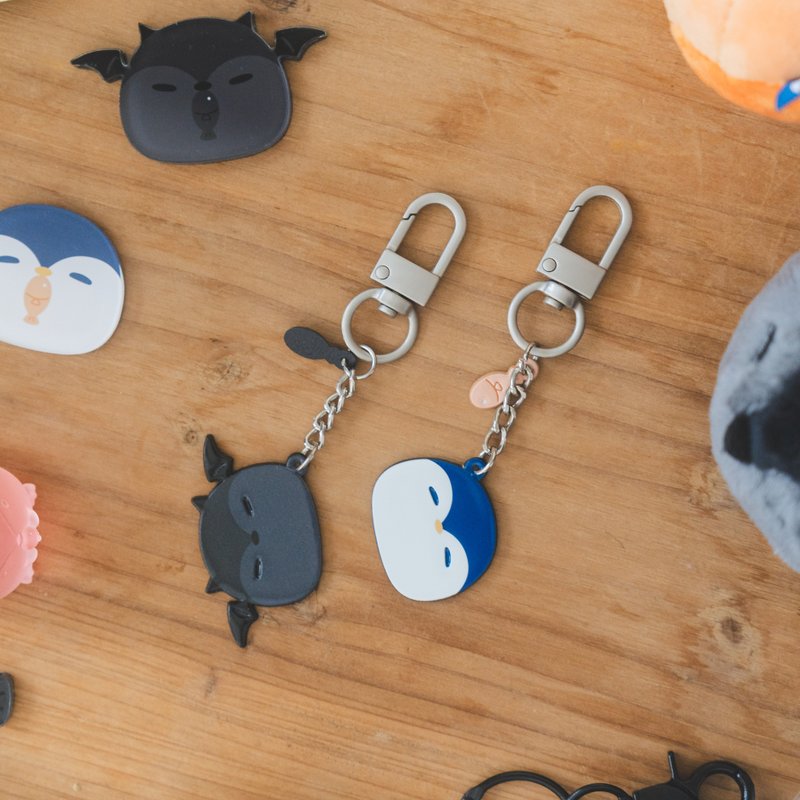 金属吊饰/阿企款/小恶魔阿企款 - 吊饰 - 铝合金 蓝色