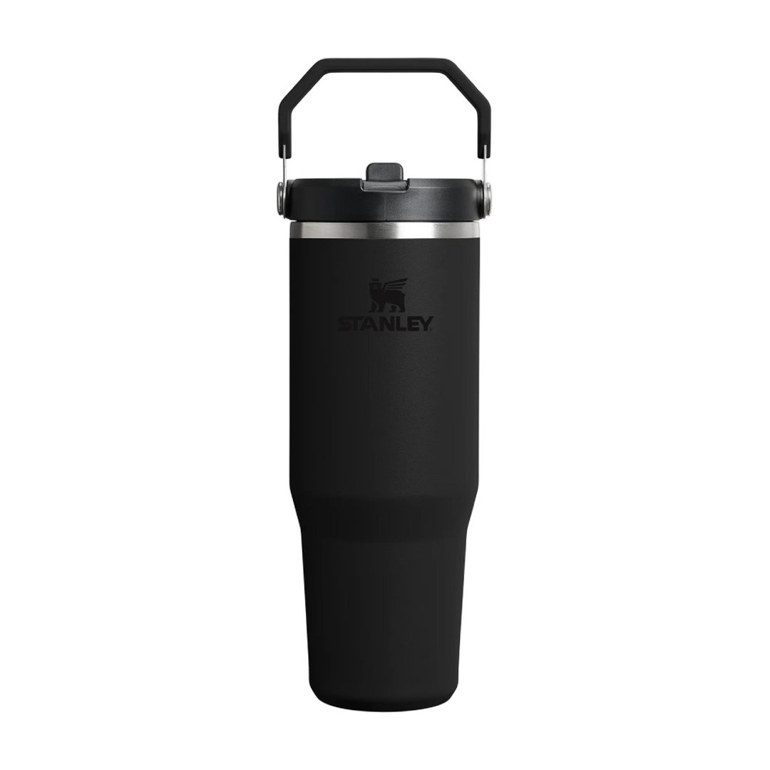 STANLEY 经典系列 IceFlow 手提吸管杯2.0 0.88L / 消光黑2.0 - 保温瓶/保温杯 - 不锈钢 多色