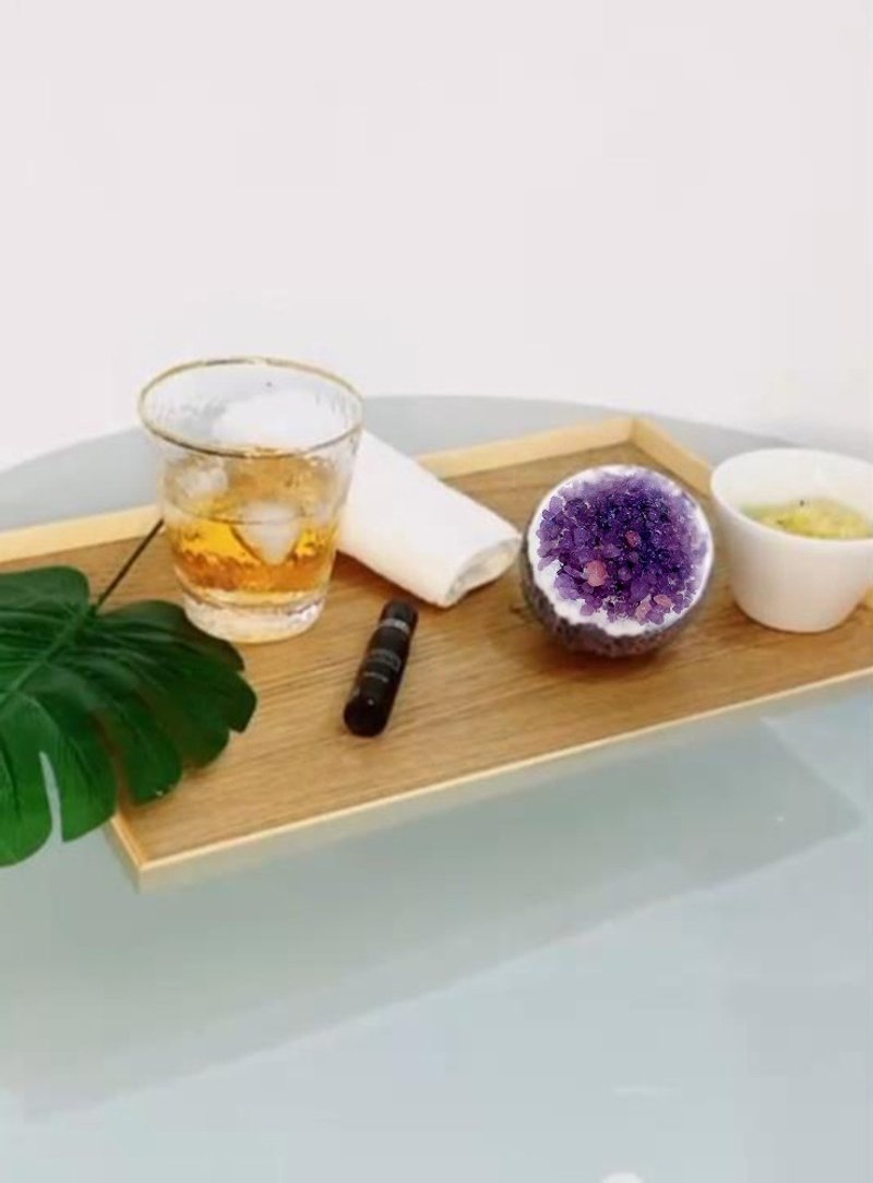 盐晶珠宝汽泡浴球精油泡澡球 - 其他 - 精油 紫色