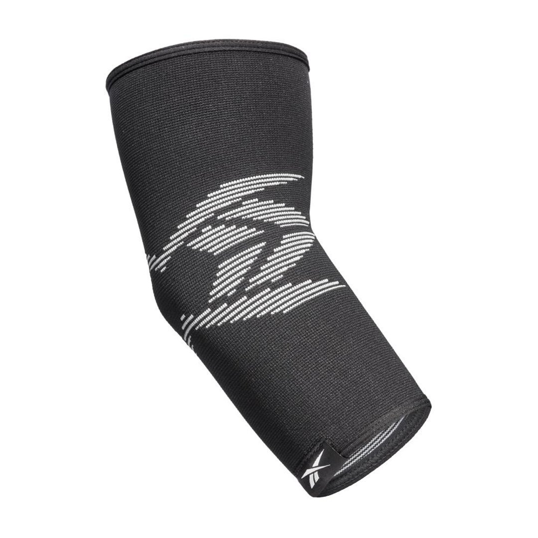 【Reebok】Elbow Support 透气运动护肘 - Black/Grey (单入组) - 运动/健身用品 - 尼龙 黑色
