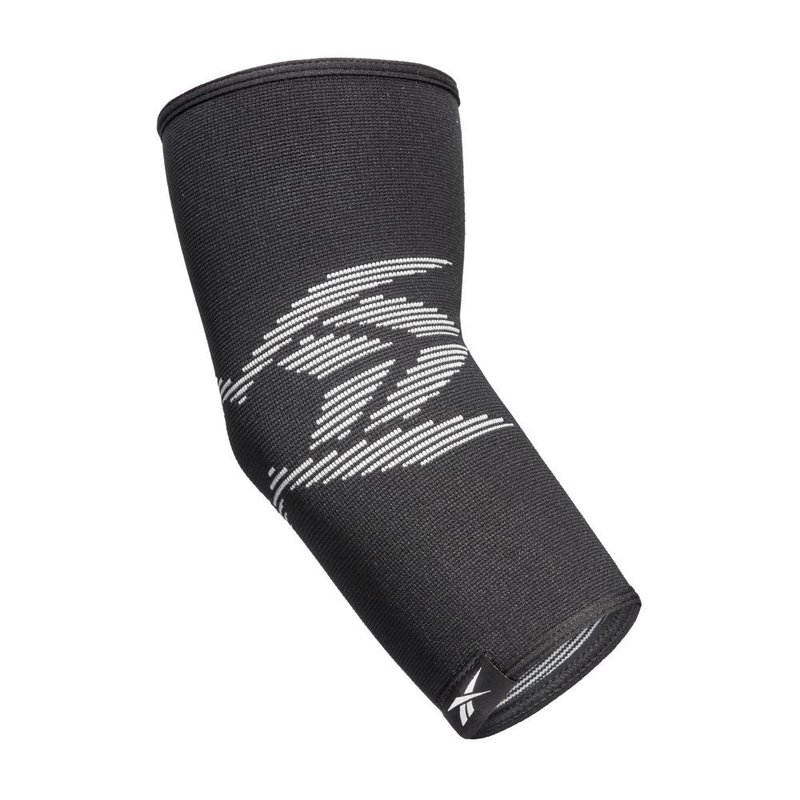 【Reebok】Elbow Support 透气运动护肘 - Black/Grey (单入组) - 运动/健身用品 - 尼龙 黑色