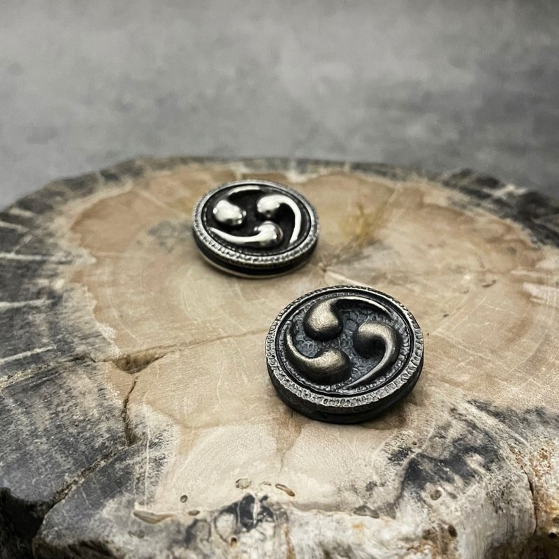 漫想日都系列【雷鸣】925 纯银坠饰 - 项链 - 纯银 银色