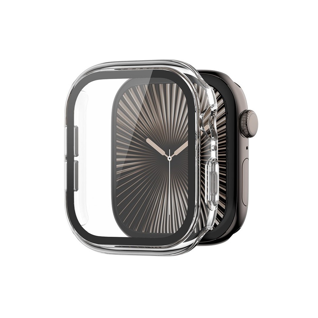 Hipporizz Apple Watch 10/11 (42mm/46mm) Klar 防泼水保护壳 - 其他 - 其他材质 透明