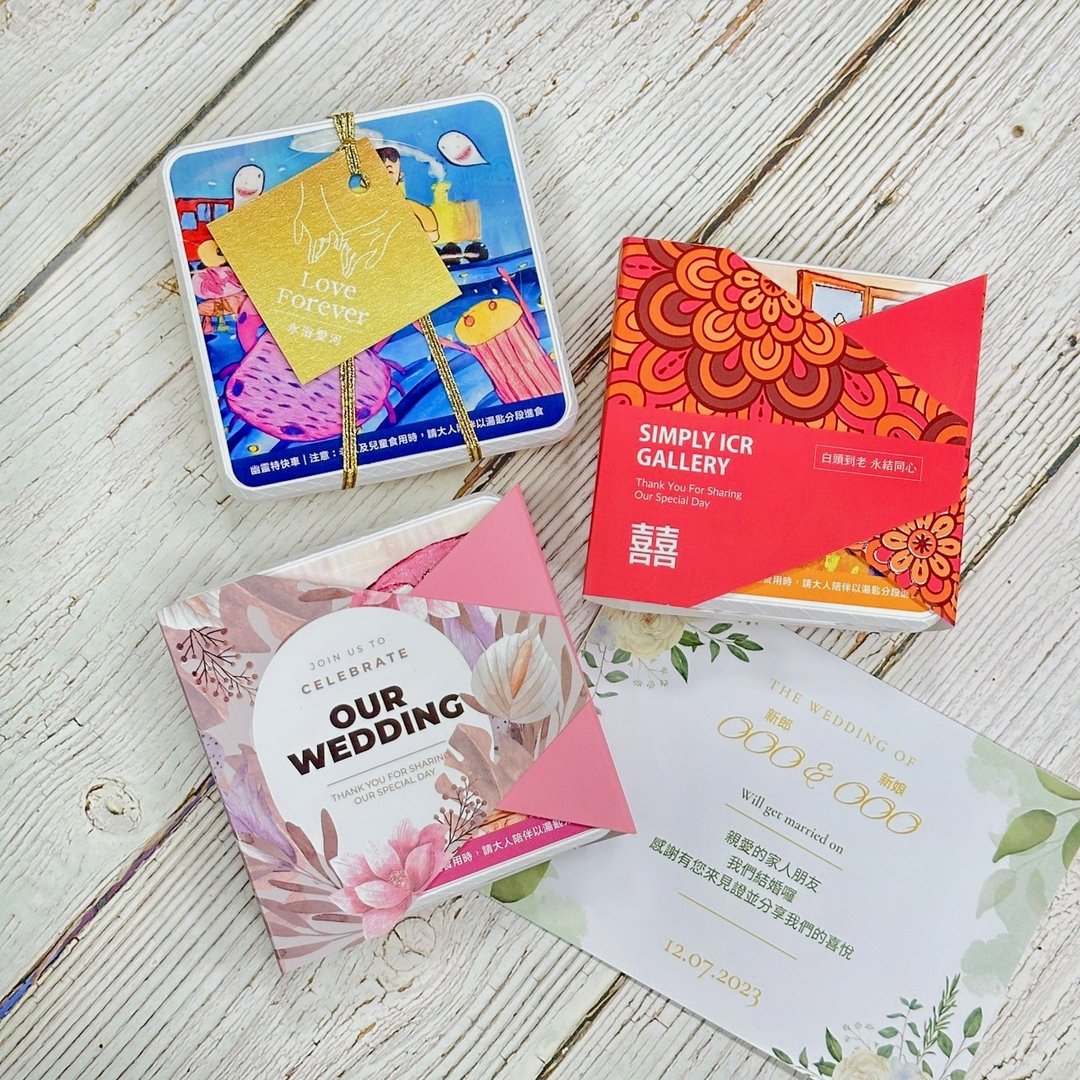 水果果冻婚礼小物 (超商限重 30 组/超过选宅配) - 奶冻/布丁 - 新鲜食材 多色