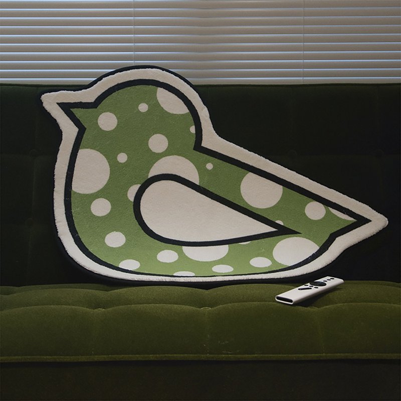 PointLab【波普鸟】原创设计潮流简约几何图案异型小地毯地垫 - 地垫/地毯 - 聚酯纤维 