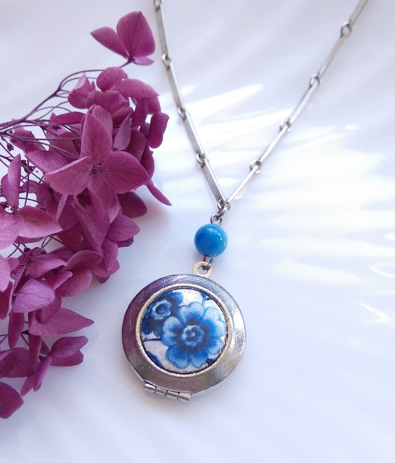 【西洋古董饰品】PARK LANE  Locket  典雅 项链 - 项链 - 其他材质 紫色