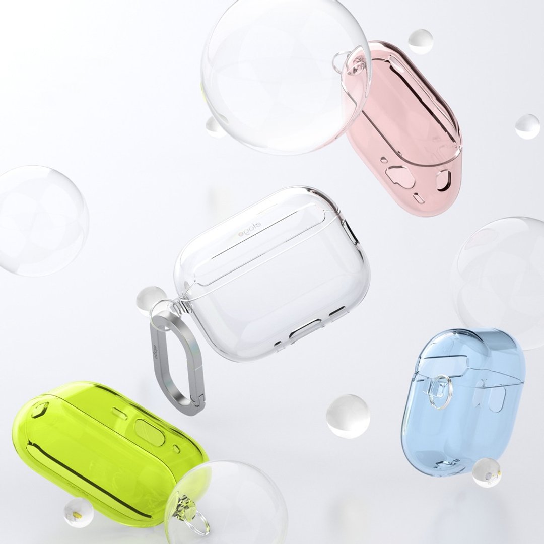elago AirPods Pro 3 无痕透明保护壳 - 耳机收纳 - 其他材质 多色