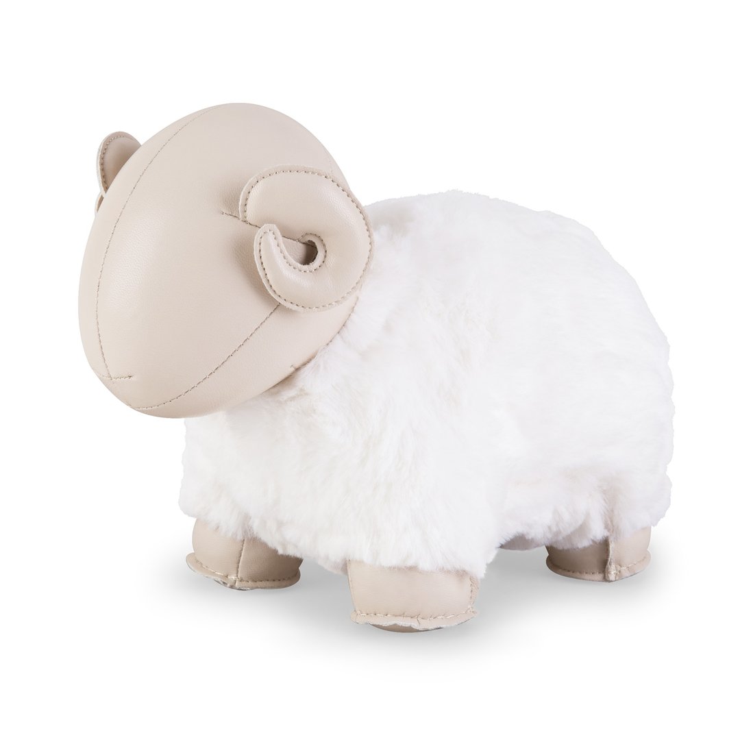 【书挡】绵羊 Sheep Bomy II 皮革动物摆饰  | 入厝礼物 - 摆饰 - 人造皮革 多色