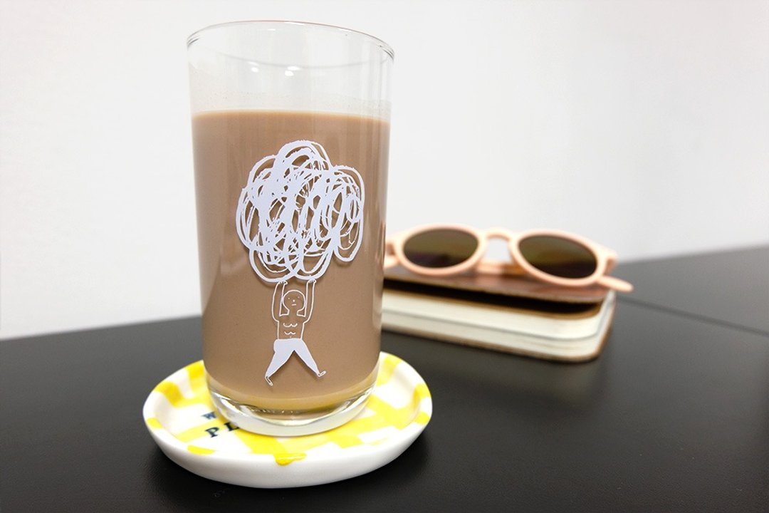 A boy unhappy Glass - 玻璃杯 - 玻璃 